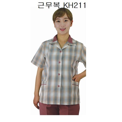 여성근무복 미화복 KH211