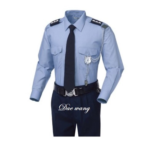 보안 경비복 03 BLUE 와이셔츠