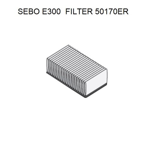 SEBO E300 FILTER 50170ER